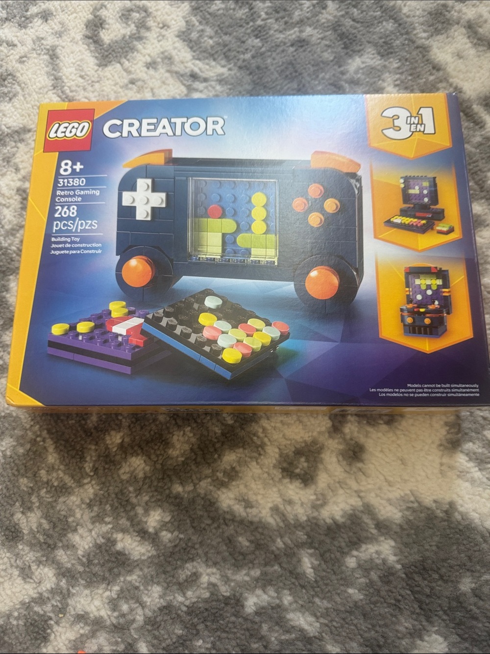 Lego Creator Retro Gaming Console Set - Black, Orange & Purple Accents